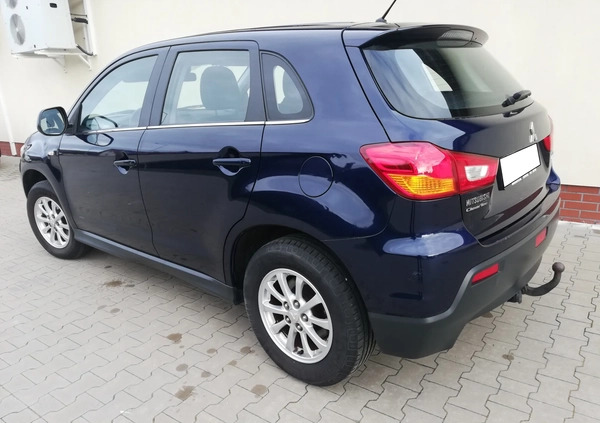 Mitsubishi ASX cena 31400 przebieg: 222000, rok produkcji 2011 z Złocieniec małe 211